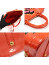 M93687 Orange Sunset Monogram Vernis Rose Alma MM Tote Bag - LOUIS VUITTON - BALAAN 6