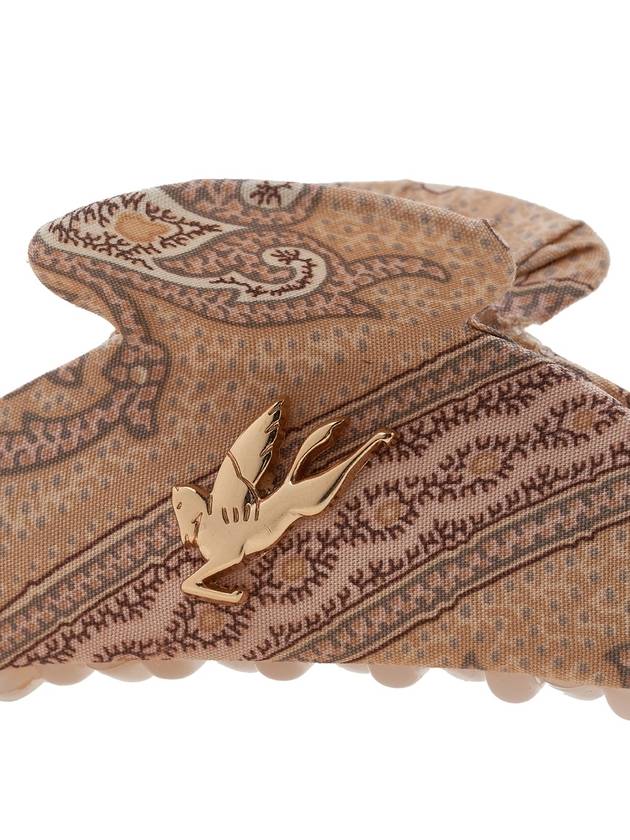 Profumi Pegasus Logo Paisley Hair Clip Beige - ETRO - BALAAN 7