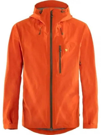 Men's Bergtagen ECCO Eco Shell Jacket Hokkaido Orange - FJALL RAVEN - BALAAN 2