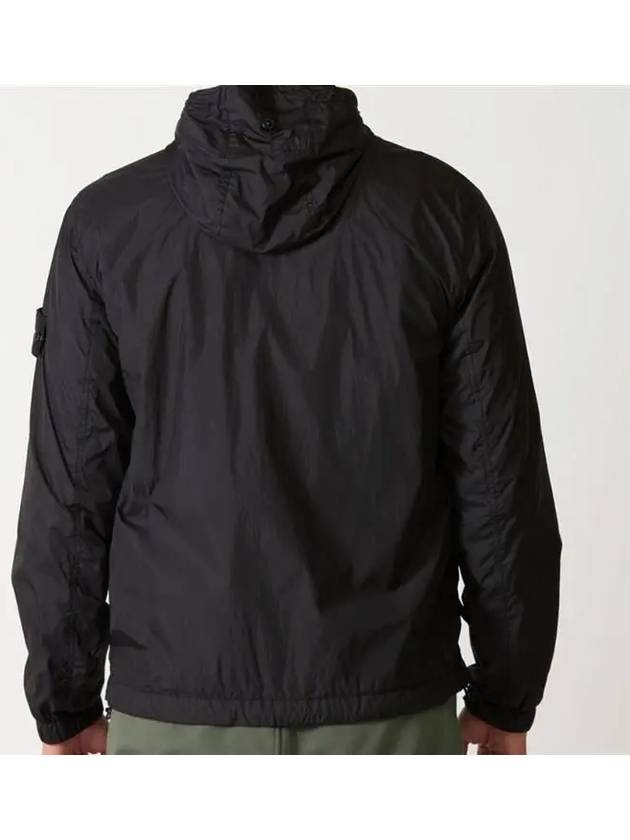 Garment Dyed Crinkle Reps R-Nylon Jacket Black - STONE ISLAND - BALAAN 3