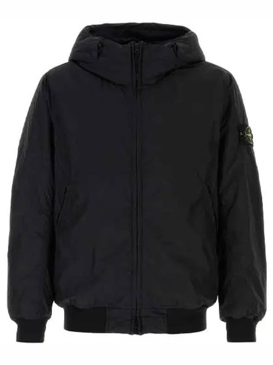 Crinkle Reps R NY Padding Black - STONE ISLAND - BALAAN 2