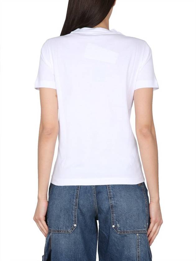 23 fw T-shirt WITH logo 6J02083SPX669000 B0040369615 - STELLA MCCARTNEY - BALAAN 4