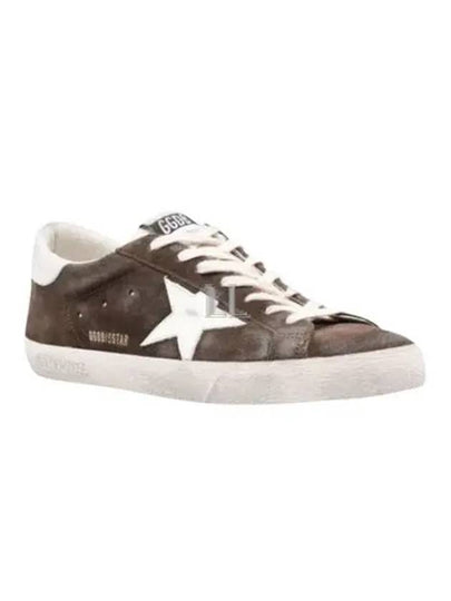 Superstar Suede Low-Top Sneakers Brown - GOLDEN GOOSE - BALAAN 2