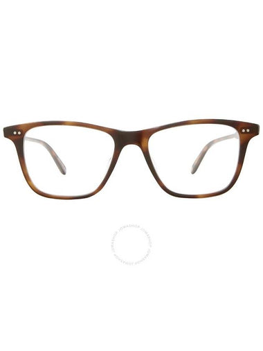 Garrett Leight HAYES Demo Square Eyeglasses 1141 SPBRNSH 50 - GARRETT LEIGHT - BALAAN 1