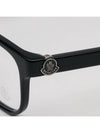 Glasses frame ML5200D 001 square horn rim Asian fit - MONCLER - BALAAN 5