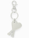 Heart Logo Keyholder Silver - AMI - BALAAN 4