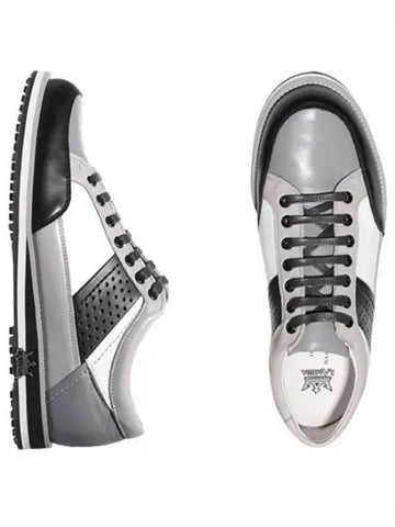 Spikeless Golf Shoes Torino Black Gray - LAMBDA - BALAAN 1