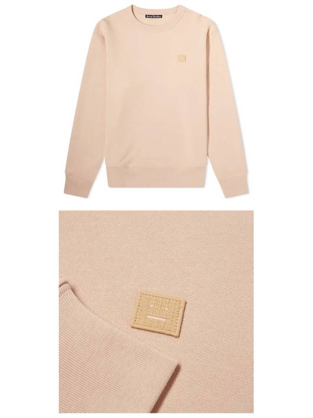 Men's Face Patch Sweatshirt Pink - ACNE STUDIOS - BALAAN 5