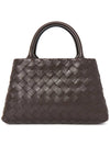 Intrecciato New Roma Tote Bag Brown - BOTTEGA VENETA - BALAAN 5