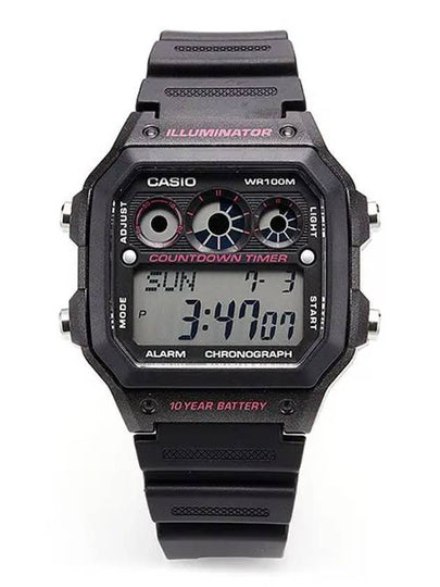 AE 1300WH 1A2VDF 1A2 Digital Square Sports Men s Urethane Watch - CASIO - BALAAN 2