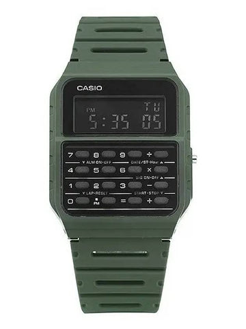 CA 53WF 3BDF Databank Digital Square Vintage Dual Time Urethane Watch 1139679 - CASIO - BALAAN 1