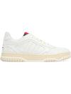 Re Web Leather Low Top Sneakers White - GUCCI - BALAAN 3