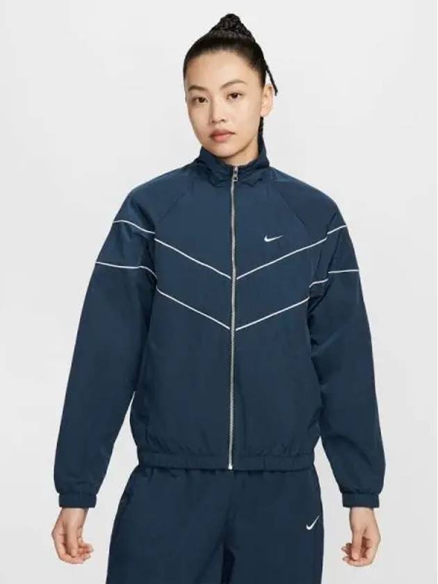 Women s Sportswear Woven UV Full Zip Jacket 480 - NIKE - BALAAN 1