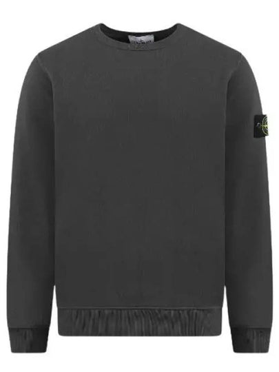 Compass Patch Cotton Sweatshirt Lead Grey - STONE ISLAND - BALAAN 2