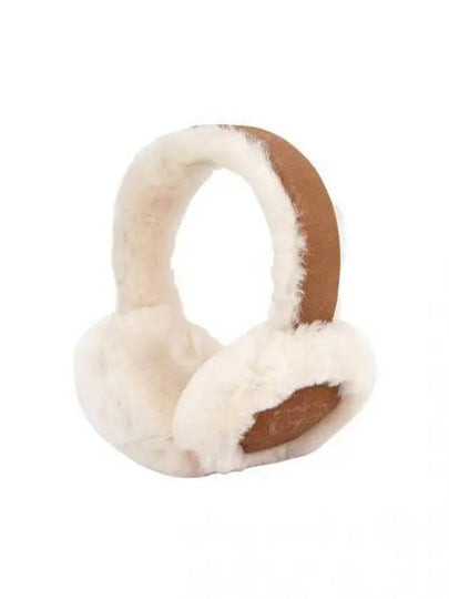 Sheepskin Embroidery Earmuff Chestnut - UGG - BALAAN 2