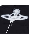 Spray ORB Logo Print Hoodie Black - VIVIENNE WESTWOOD - BALAAN 6