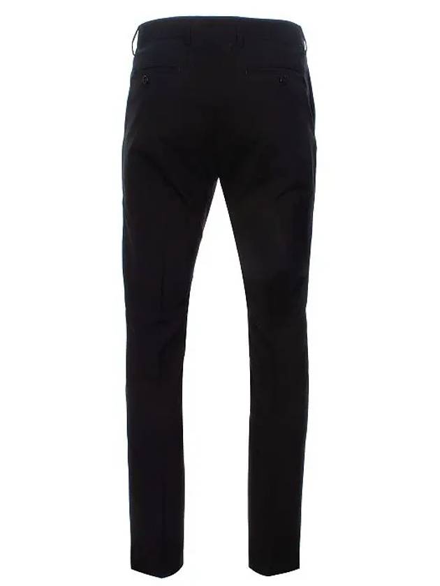 Men's Cigarette Fit Straight Pants Black - AMI - BALAAN 8