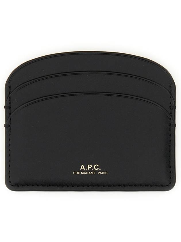 Demi Lune Card Holder Black - A.P.C. - BALAAN 3