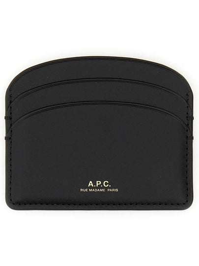 Demi Lune Card Holder Black - A.P.C. - BALAAN 2