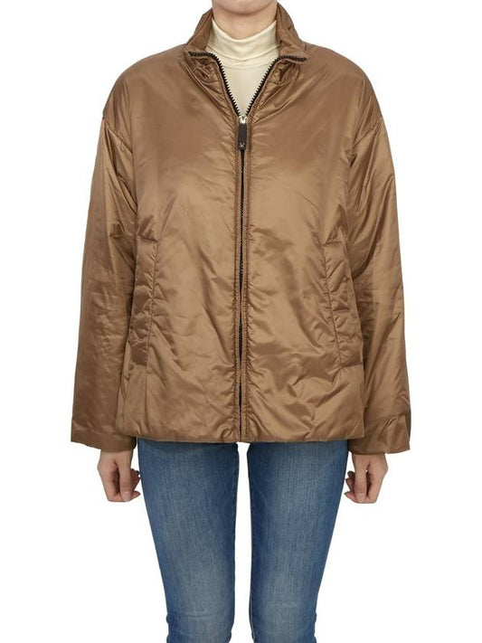 Matisse Padded Zip-Up Jacket Brown - MAX MARA - BALAAN 2