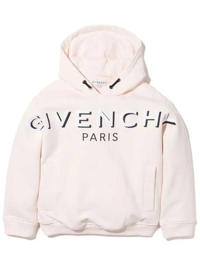 Kids Logo Print Drawstring Hoodie H15223 45S - GIVENCHY - BALAAN 2