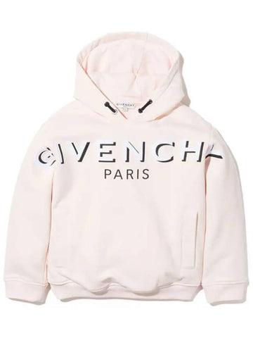 Kids Logo Print Drawstring Hoodie H15223 45S - GIVENCHY - BALAAN 1