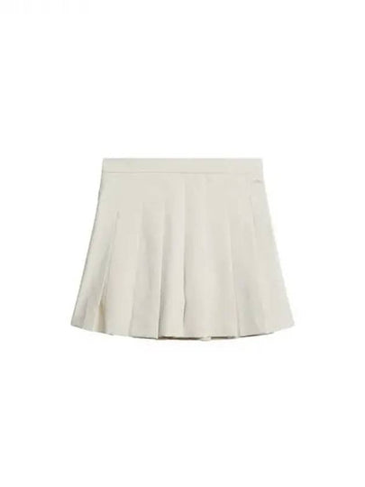 Adina Pleated Skirt Almond Milk - J.LINDEBERG - BALAAN 2