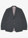 Plain Weave Suiting 4 Bar Classic Sport Jacket Dark Grey - THOM BROWNE - BALAAN 2