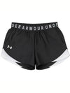 Women s Play Up 3 0 Shorts Black White - UNDER ARMOUR - BALAAN 3