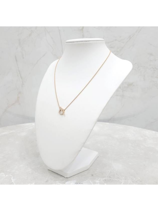 Lux You Finesse Necklace 18K Rose Gold Diamond - HERMES - BALAAN 2