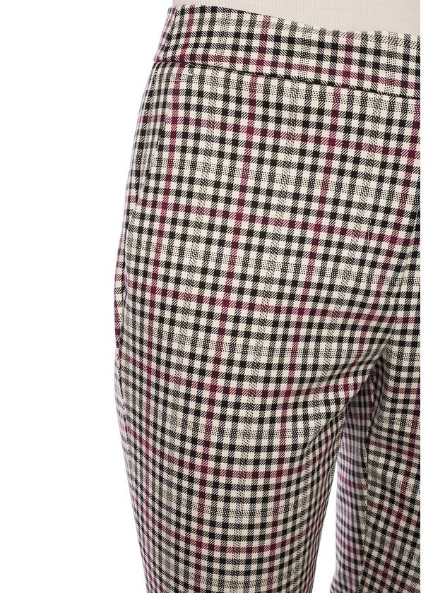 Michael Michael Kors Checked Trousers, Women's, Multicolour - MICHAEL KORS - BALAAN 5