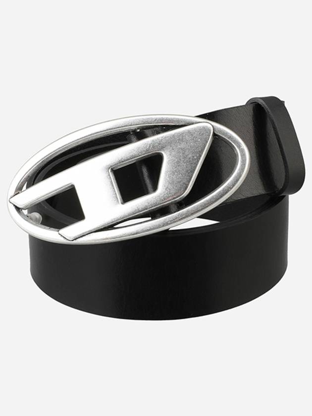 1DR D Buckle Leather Belt Black - DIESEL - BALAAN 2