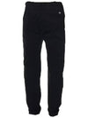 Lens Wappen Diagonal Big Pocket Straight Pants Black - CP COMPANY - BALAAN 3