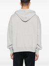 Star Logo Zip-Up Hoodie Melange Grey - GOLDEN GOOSE - BALAAN 3