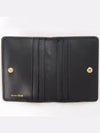 Matelasse Nappa Leather Card Wallet Black - MIU MIU - BALAAN 4