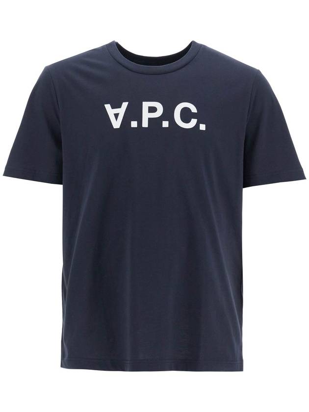 Standard Grand VPC Short Sleeve T-Shirt Navy - A.P.C. - BALAAN 2