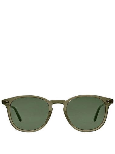 Garrett Leight KINNEY SUN Bio Deep Olive/Semi-Flat Pure G15 - GARRETT LEIGHT - BALAAN 1