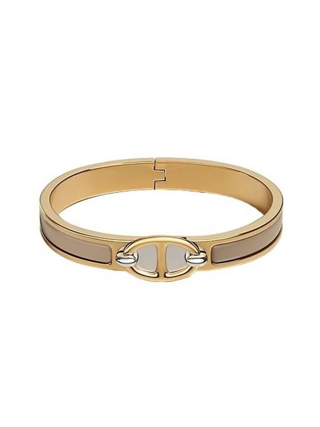 Mini Clic Chaine D'Ancre Bracelet Gold Marron Glace - HERMES - BALAAN 1