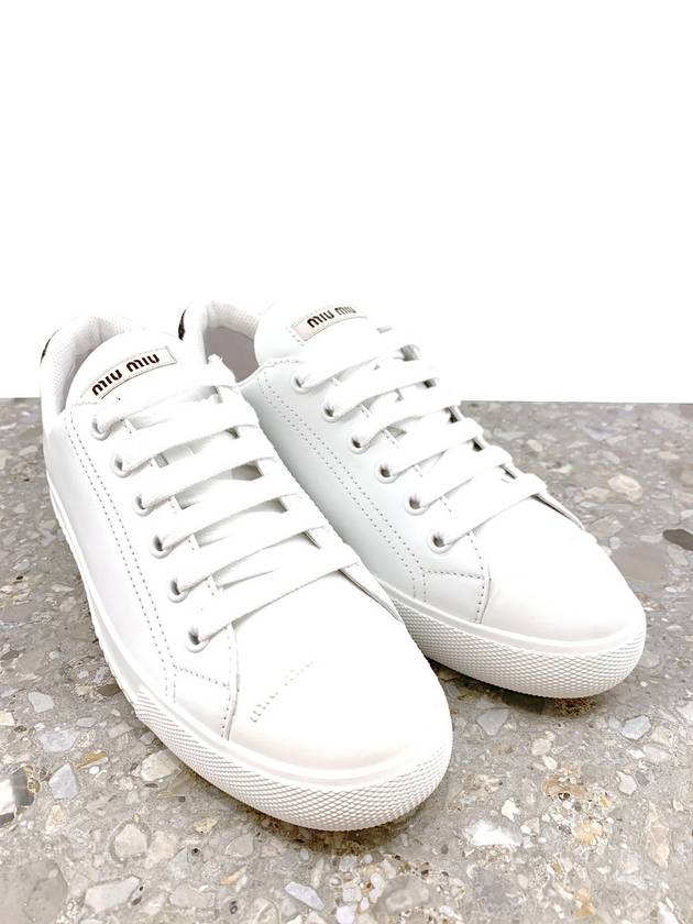 5E927B Glitter Women’s Sneakers - MIU MIU - BALAAN 1