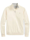 Logo Half Zip-up Sweatshirt Cream - POLO RALPH LAUREN - BALAAN 2