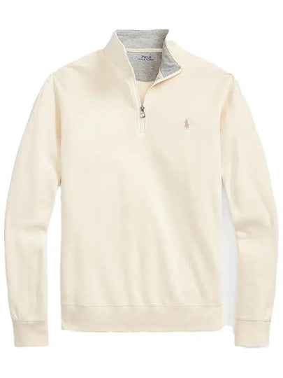 Pony Logo Half Zip-up Sweatshirt Cream - POLO RALPH LAUREN - BALAAN 2