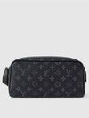 Louis Vuitton Dopp Kit Monogram Eclipse Pouch Bag Black - LOUIS VUITTON - BALAAN 2