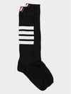 4 Bar Stripe Socks Navy - THOM BROWNE - BALAAN 3