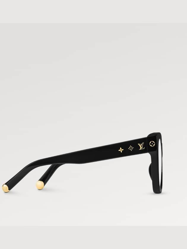 Eyewear My Monogram Square Anti-Blue Light Glasses Black - LOUIS VUITTON - BALAAN.