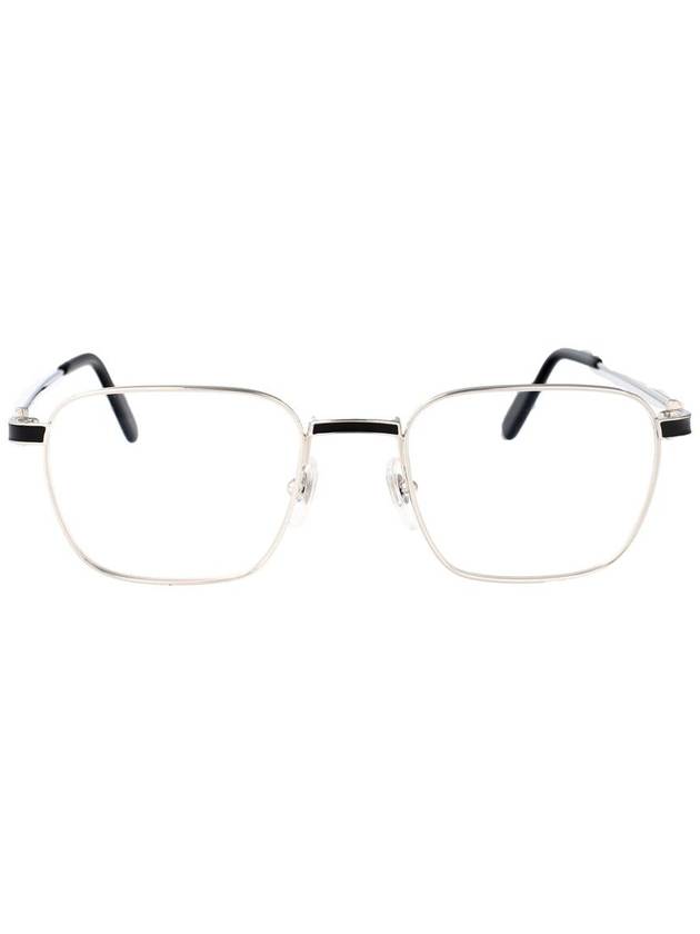 Eyewear Square Metal Eyeglasses - CARTIER - BALAAN 2