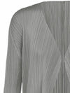 Pleated please basic midi cardigan - ISSEY MIYAKE - BALAAN 3