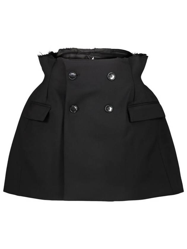 Double Breasted Mini Skirt WE64SK160B - VETEMENTS - BALAAN 2