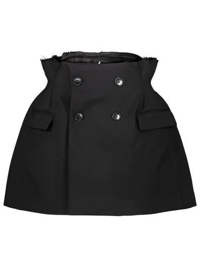 Double Breasted Mini Skirt WE64SK160B - VETEMENTS - BALAAN 2