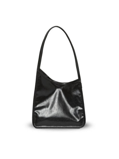 Vegan Slash Medium Shoulder Bag Black - RHEEMIN - BALAAN 2