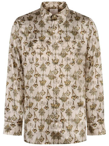 Givenchy Printed Silk Shirt - GIVENCHY - BALAAN 1